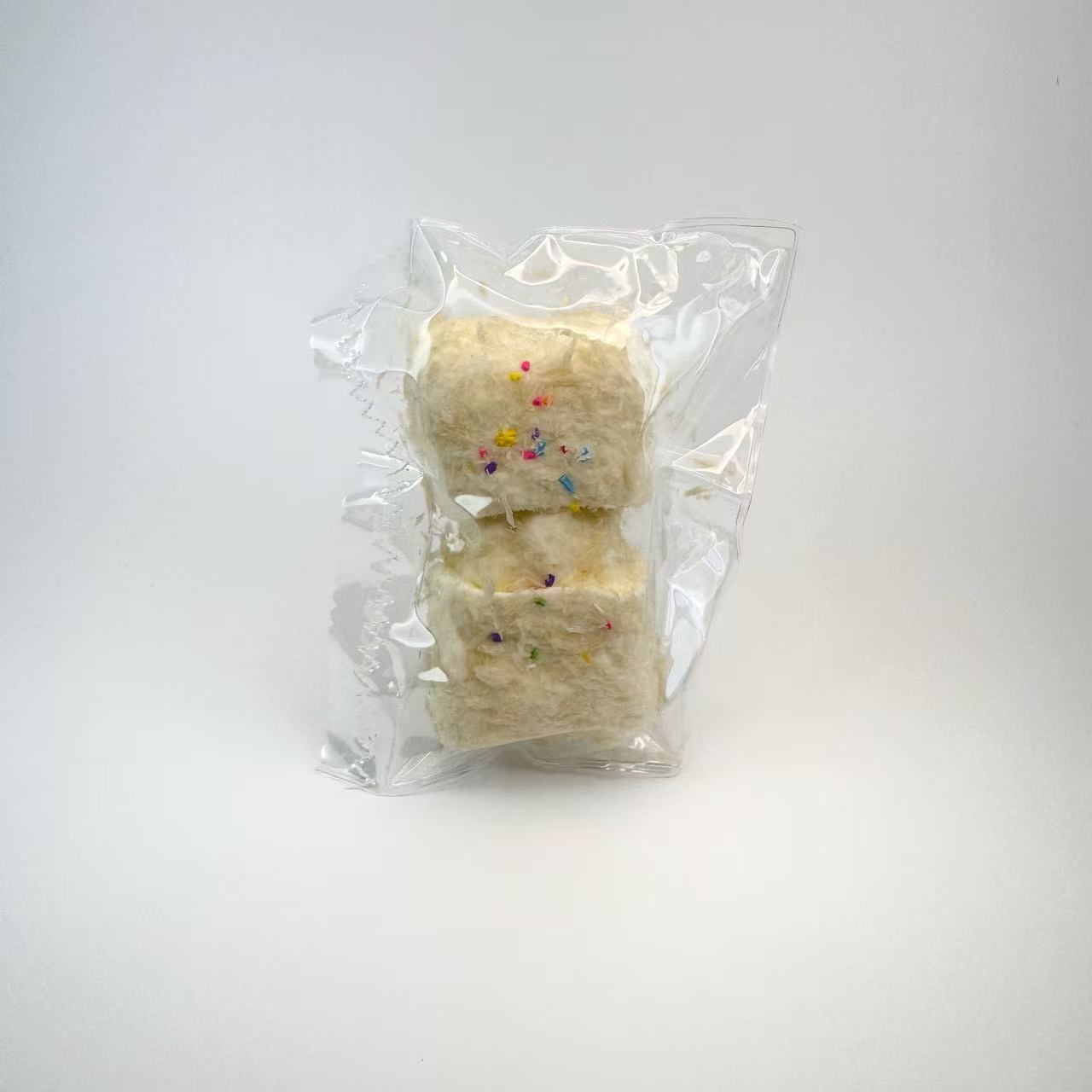 Coconut Crunchy Stretchy Rice Cake Squishy