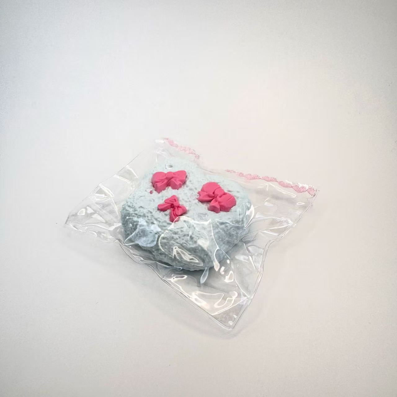 Mint Doll Pink Toast Squishy