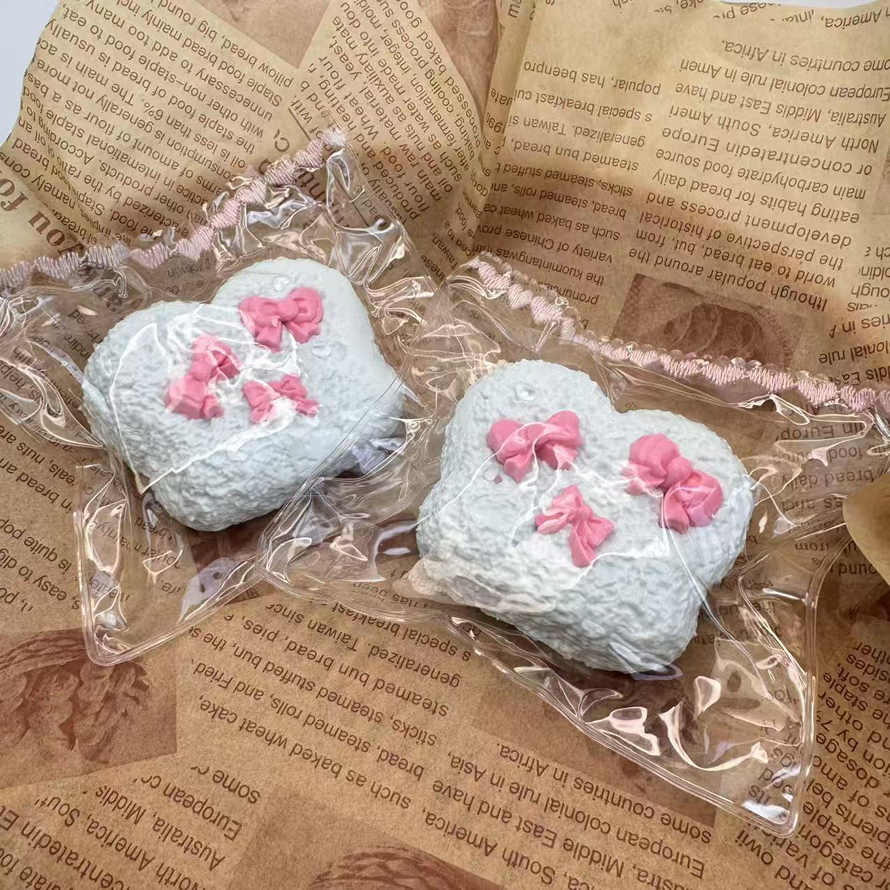 Mint Doll Pink Toast Squishy