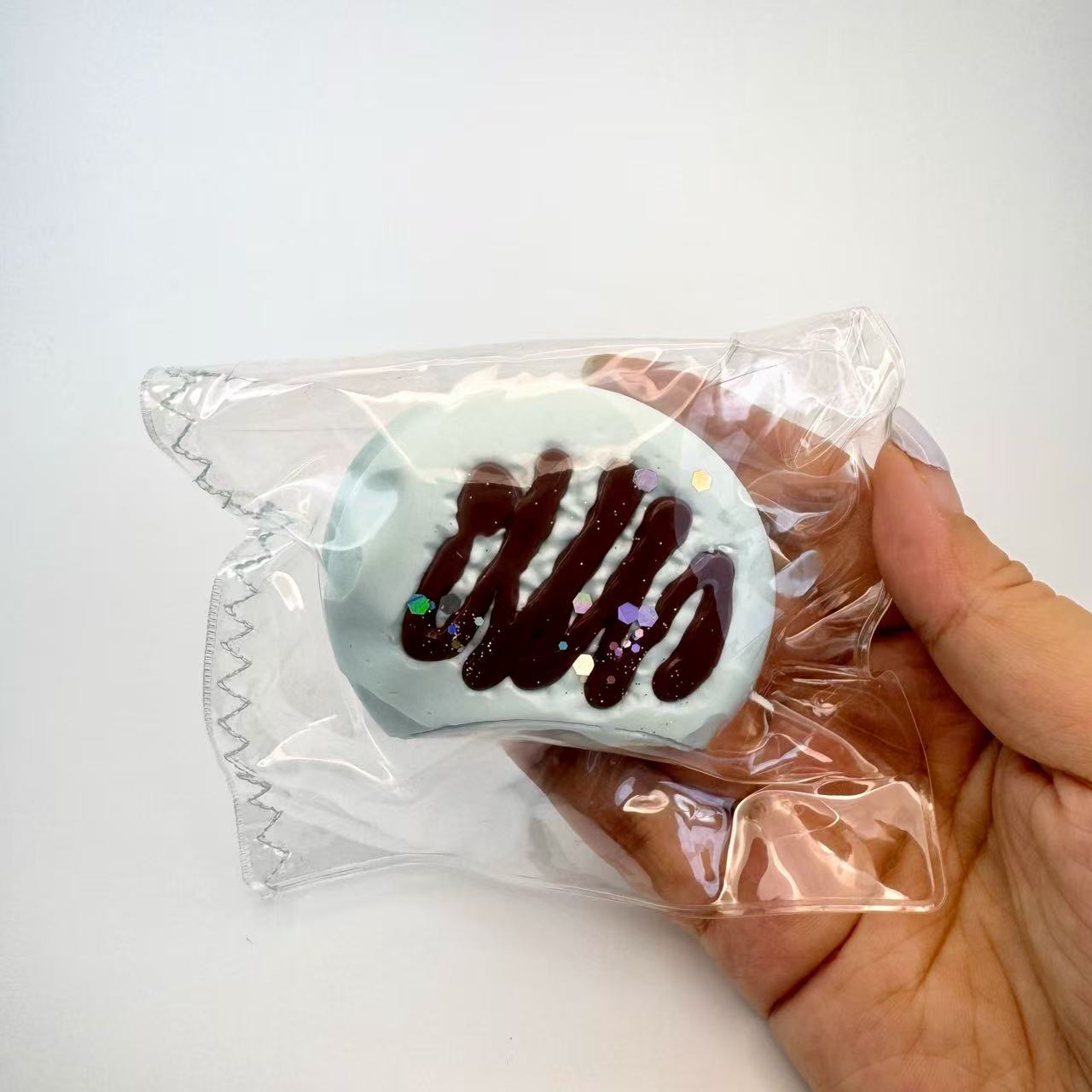 Mint Chocolate Macaron Squishy