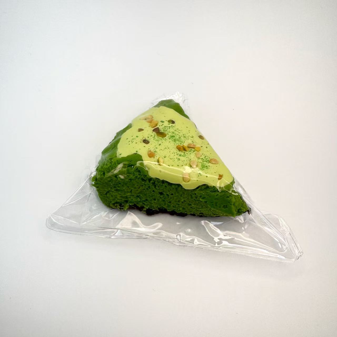 Pistachio Basque Cheesecake Squishy