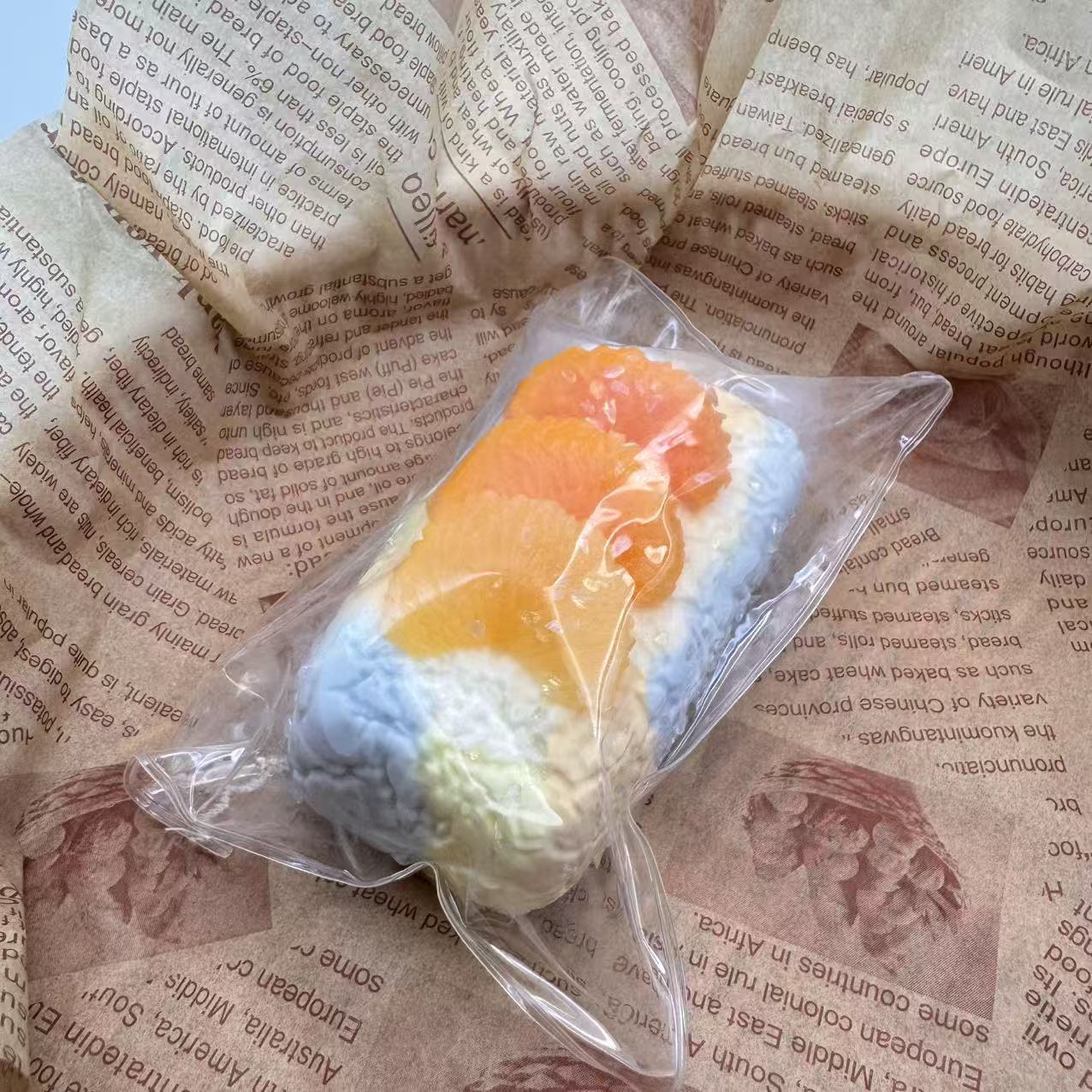 Orange Soda Yogurt Bites Squishy