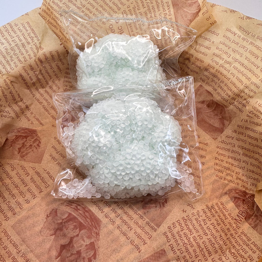 Mint Sprinkle Kitty Paw Squishy