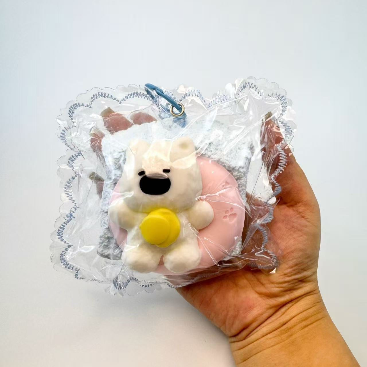 Westie Floatie Toast Squishy