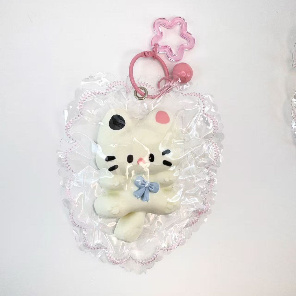 Pink Calico Kitten Squishy