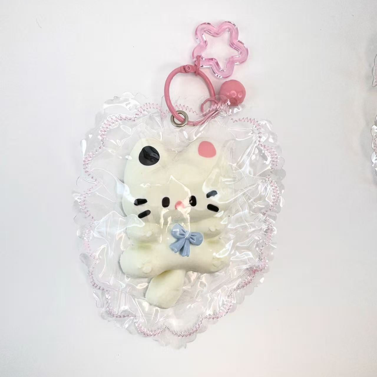 Pink Calico Kitten Squishy