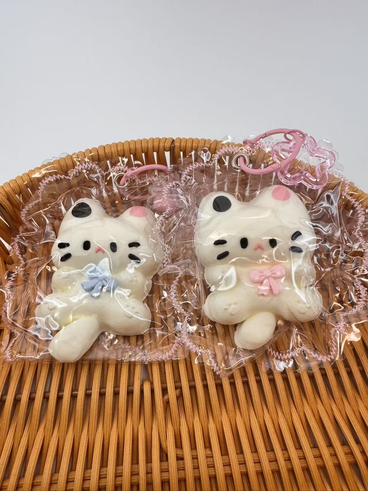 Pink Calico Kitten Squishy