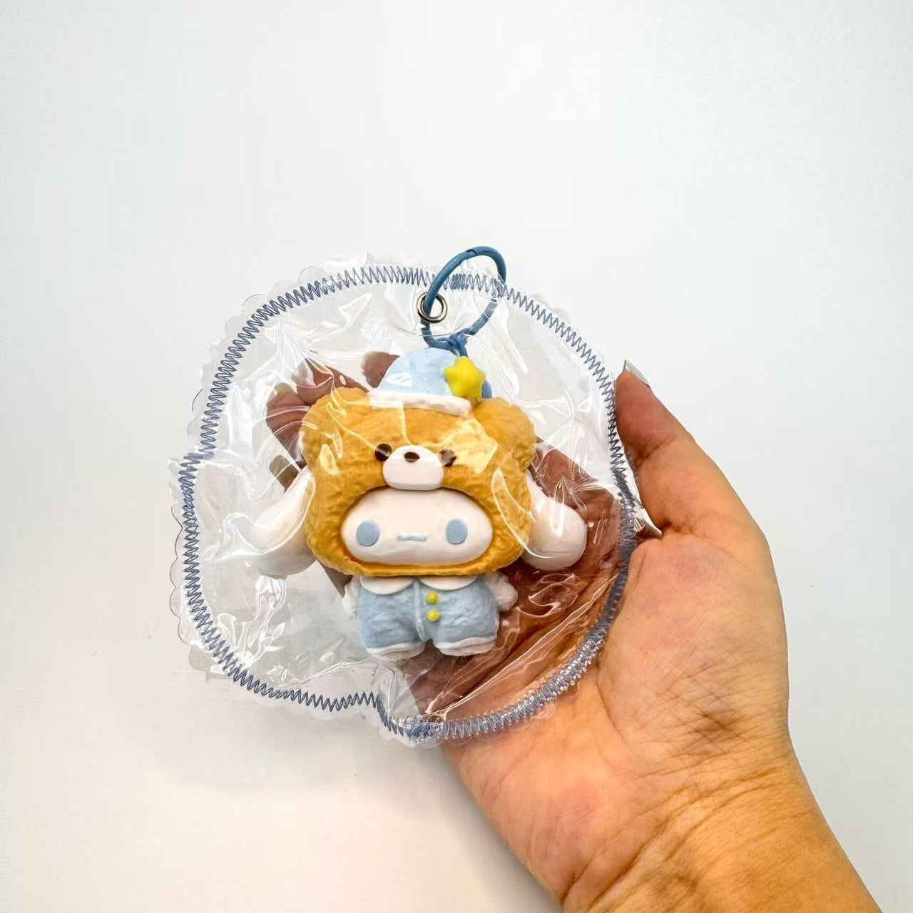 Cinnamon Pup in Bear PJs Squishy
