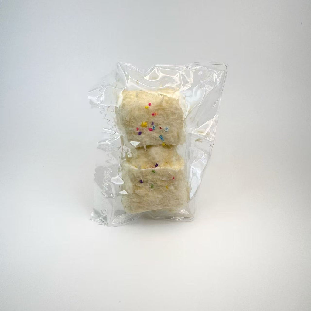 Coconut Crunchy Stretchy Rice Cake Squishy